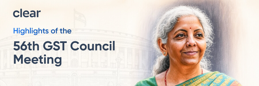 56th GST Council Meeting