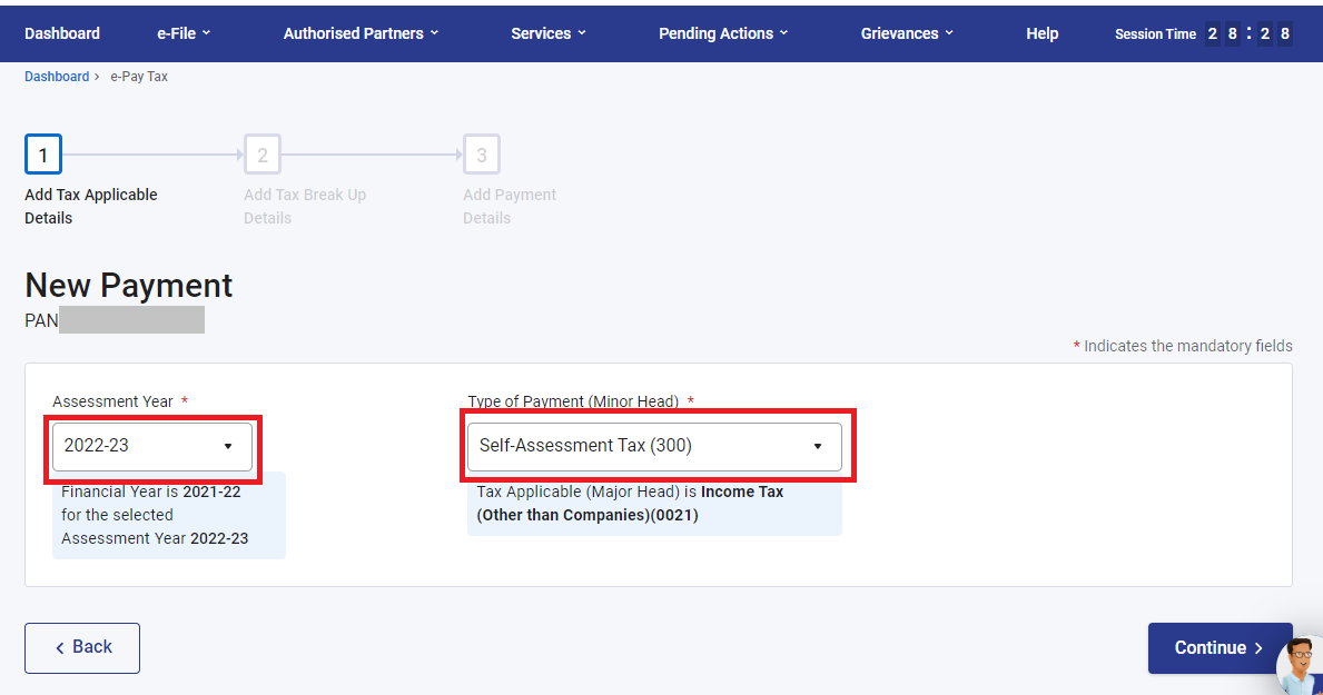 Self-Assessment Tax (300)